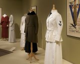 The Kent State University Museum exhibit examines fashion shifts of World War I. Image: Kent State University Museum. 